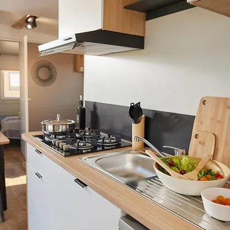 Mobil-home Confortable 4 Pers Avec Terrasse - Api-1-52-611 *