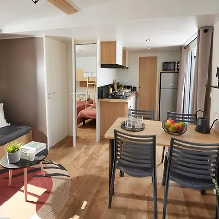 Camping Mobil-home Confortable 4 Pers Avec Terrasse - Api-1-52-611 Granges-Aumontzey