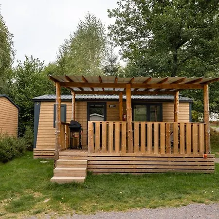 캠프장 Mobil-home Confortable 4 Pers Avec Terrasse - Api-1-52-611 *