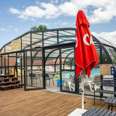 Camping Mobil-home Confortable 4 Pers Avec Terrasse - Api-1-52-611 *